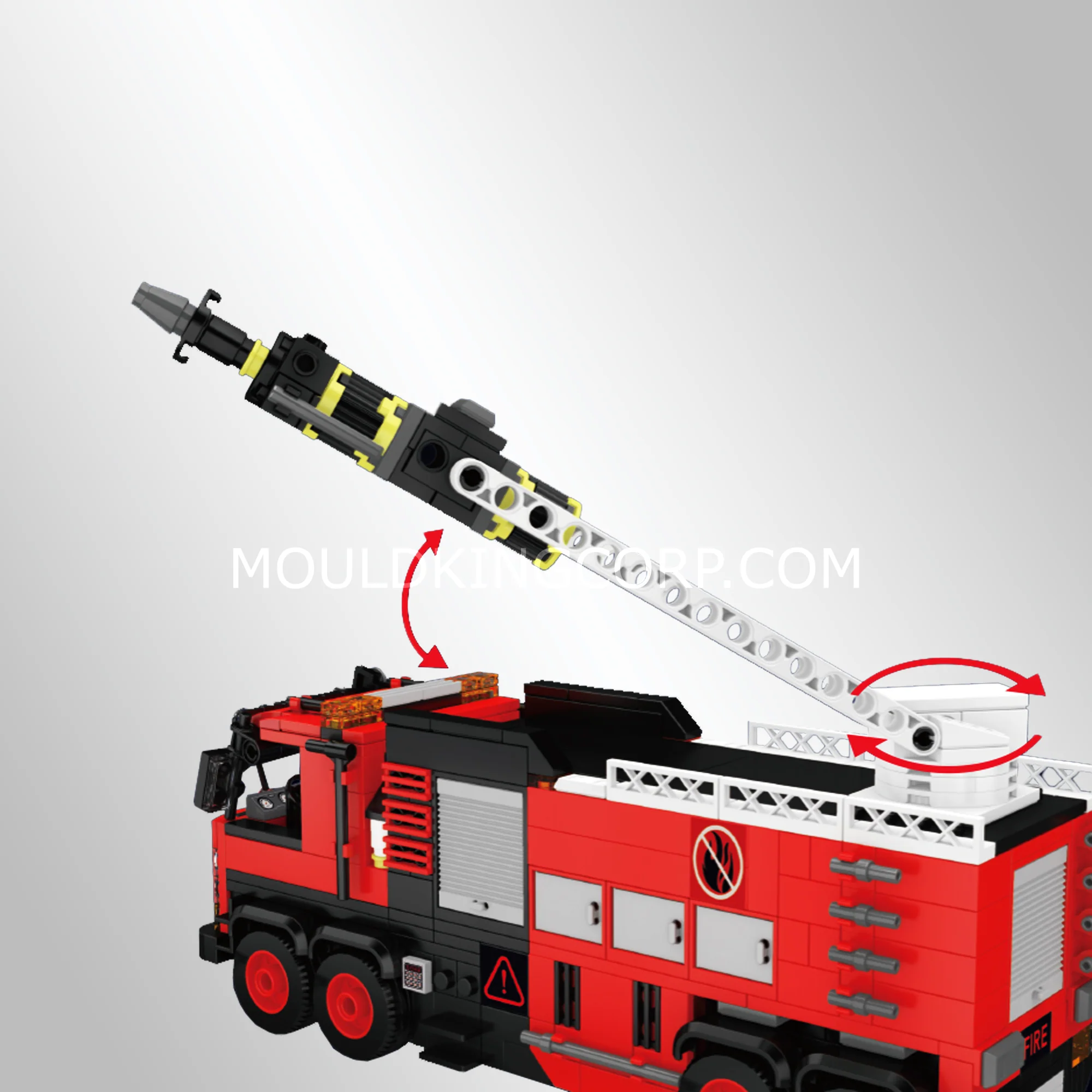 Mould King 24094 Urban Rescue Fire Truck Building Set | 752 Pcs
