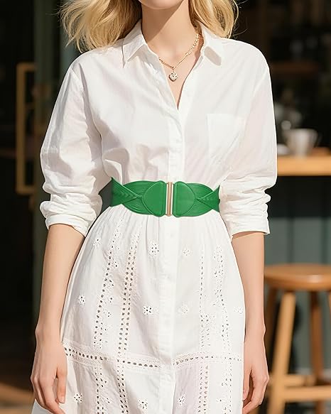 BELTIQUE Women Wide Elastic Belts