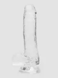 Lovehoney Enjoy Clear Dildo with Balls 7 Inch
