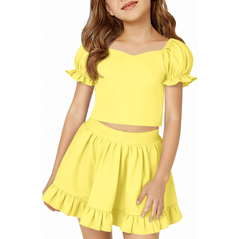 Girls Skirt Set