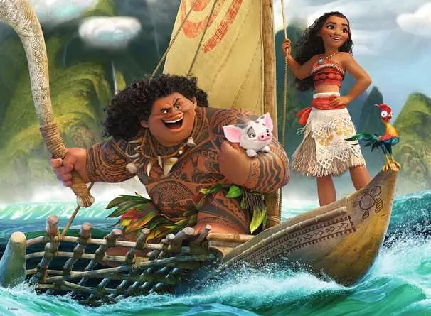 Children’s Jigsaw Puzzle Disney Moana: One Ocean One Heart - 100 XXL Pieces Puzzle