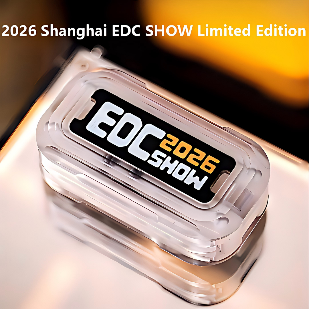 2026 EDC SHOW Exclusive Edition: JUZHEDC Magnetic Resonance Cabin Fidget Slider