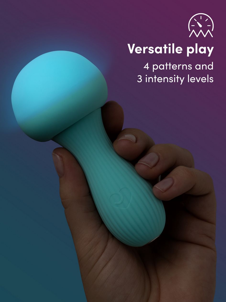 Lovehoney Date Light Discreet Light Up Mushroom Clitoral Vibrator