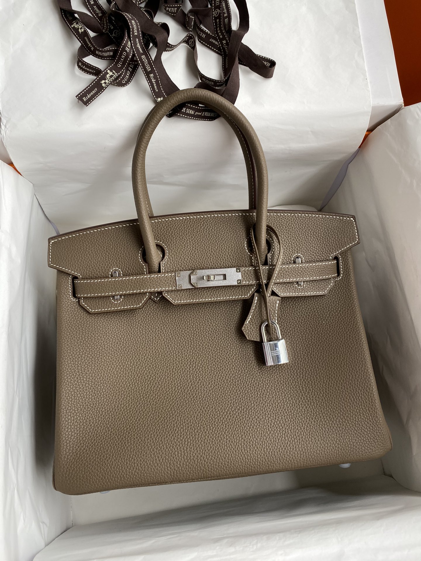 Hermes Birkin 25-35cm custom TOGO customization