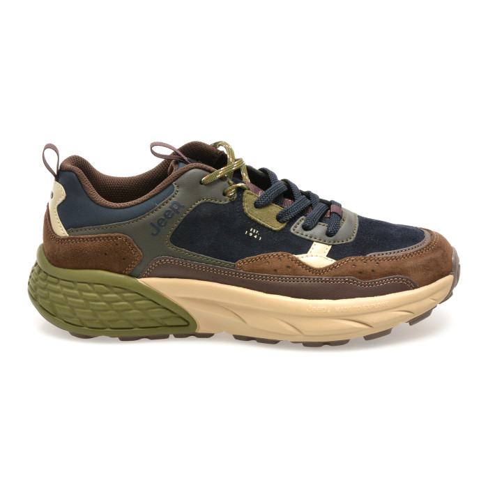 Pantofi sport JEEP bleumarin, M52070A, din piele naturala