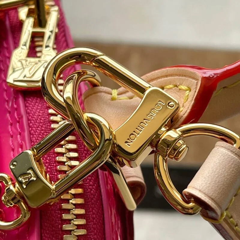 Louis Vuitton Luxury Monogram Casual Style Leather Pink M90611