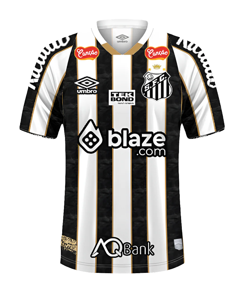 Santos 24/25 II Away Jersey - All Sponsors - Fan Version
