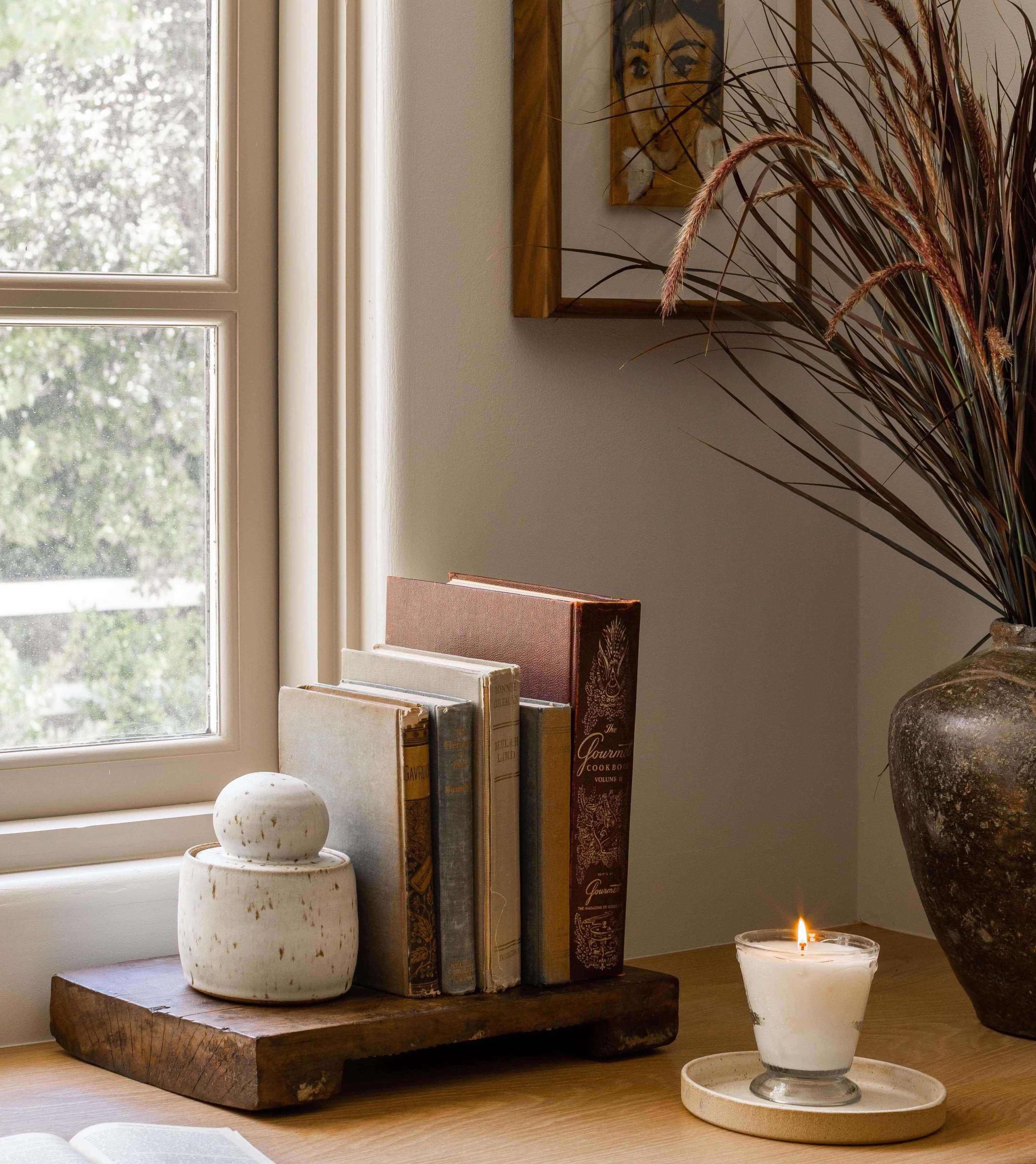 Found Natural Wood Pedestal
