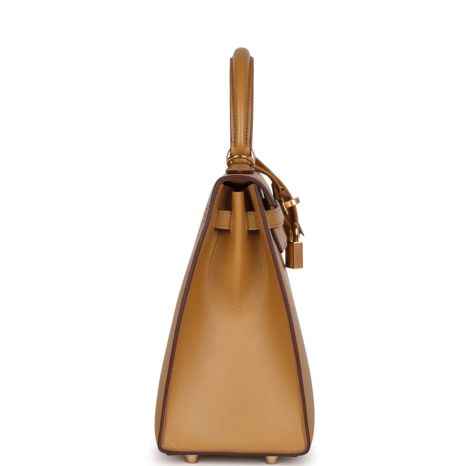 Hermes Kelly Sellier 25 Poussi��re Tadelakt Gold Hardware