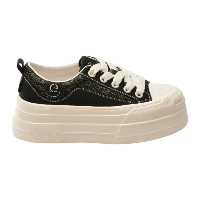 Pantofi sport EPICA negri, C119211, din piele naturala