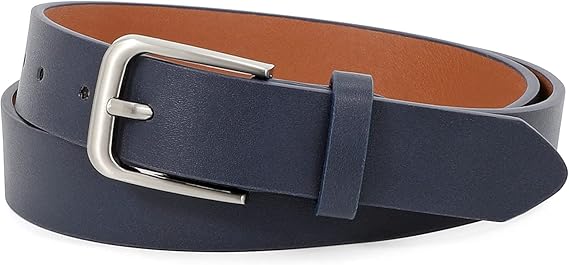 BELTIQUE Women Casual Leather Belt for Jeans Pants