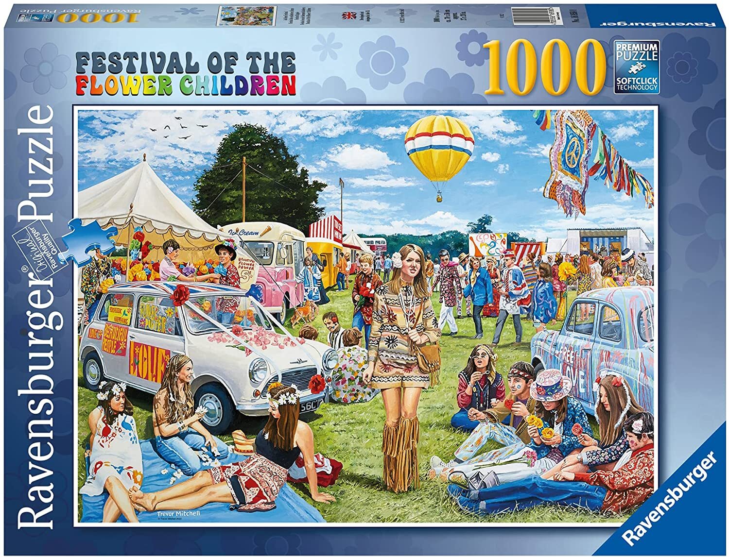 Festival of the Flower Children 1000 Piece Puzzle
