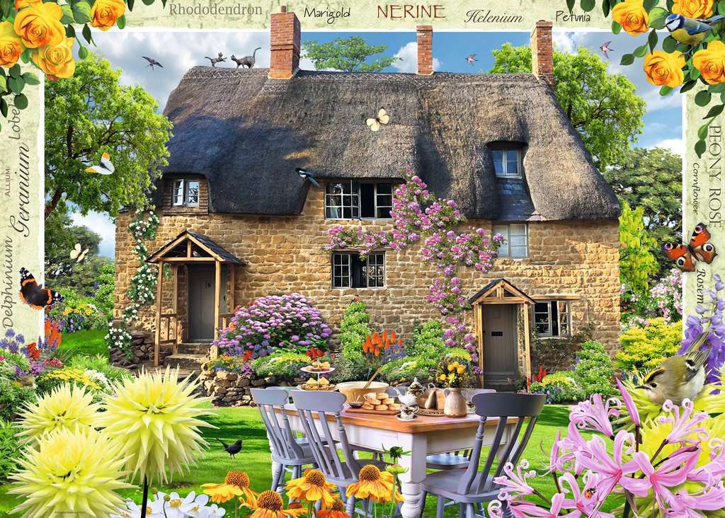 Country Cottage Collection 14 : Baker’s Cottage 1000 Piece Puzzle