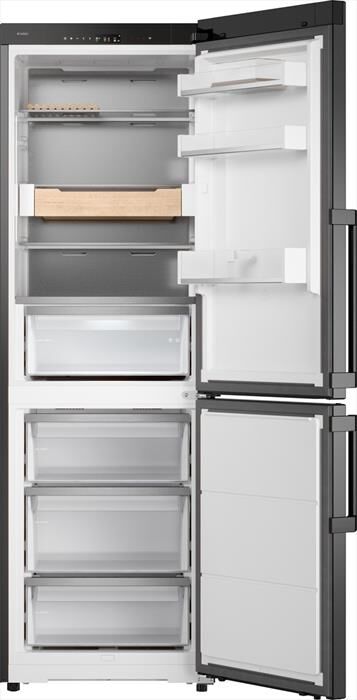 ASKO - Frigorifero combinato RFC 586 KNBB1 Classe B 314lt-Black Steel