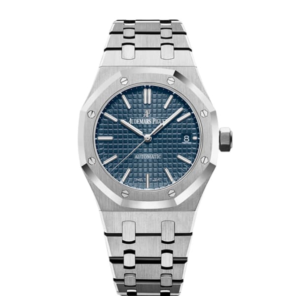 【Super Clone】Audemars Piguet Royal Oak Selfwinding Blue dial, 37mm, Stainless steel, 15450ST.OO.1256ST.03