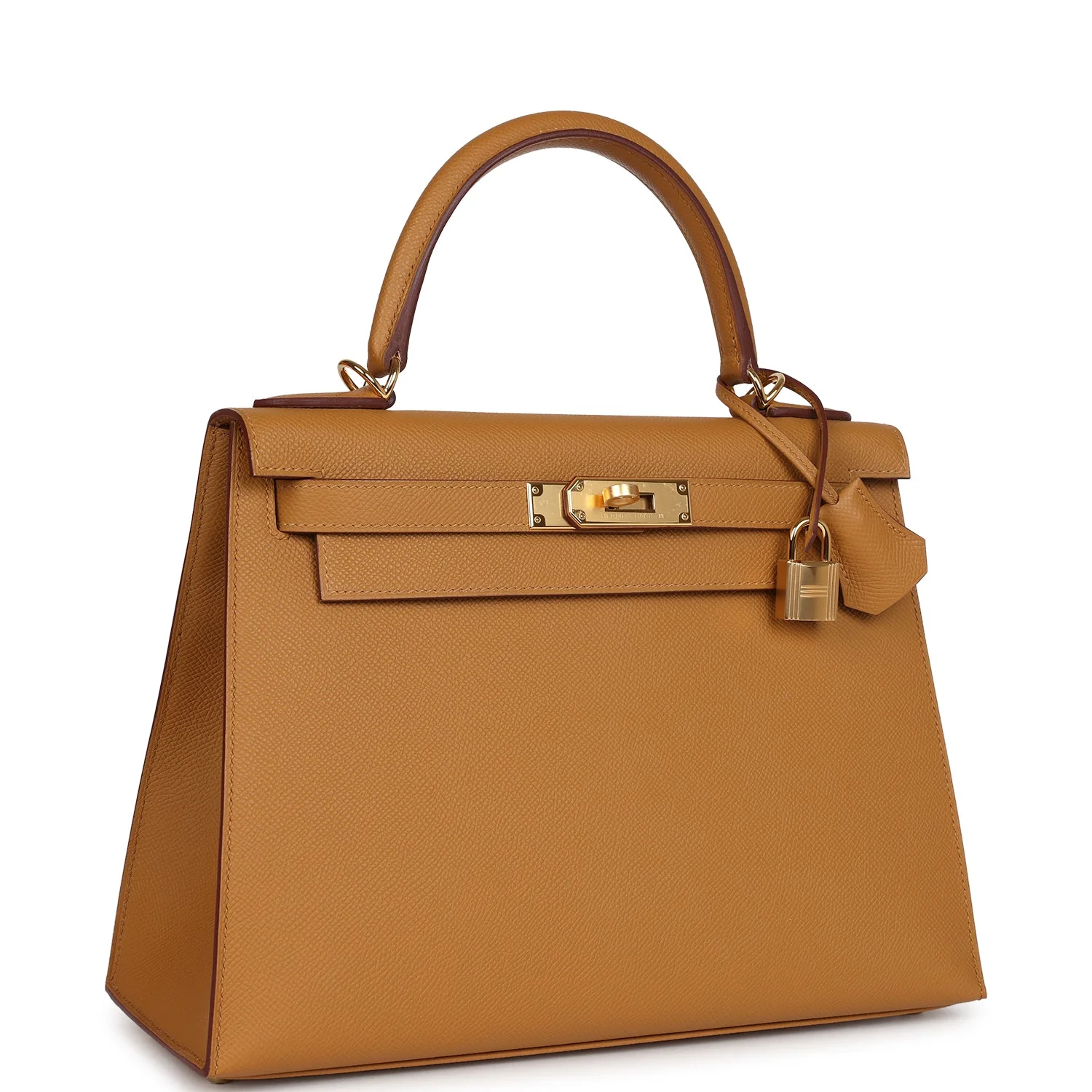 Hermes Kelly Sellier 28 Sesame Epsom Gold Hardware
