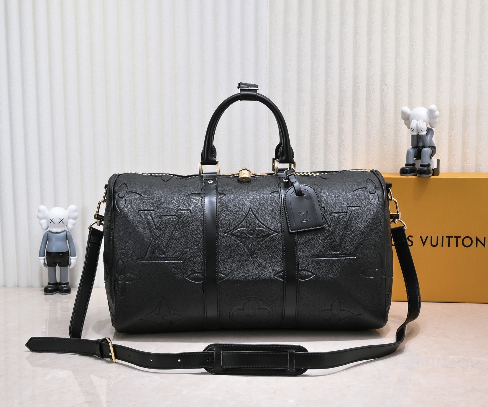 L X V Keepall Travelling bag N44810 Size：45x27x20cm