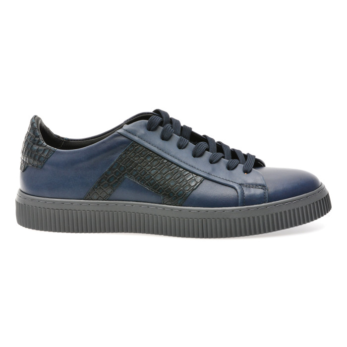 Pantofi sport BITE THE BULLET bleumarin, 3122, din piele naturala