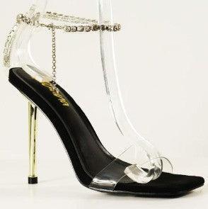 RHINESTONE DETAIL HEELS