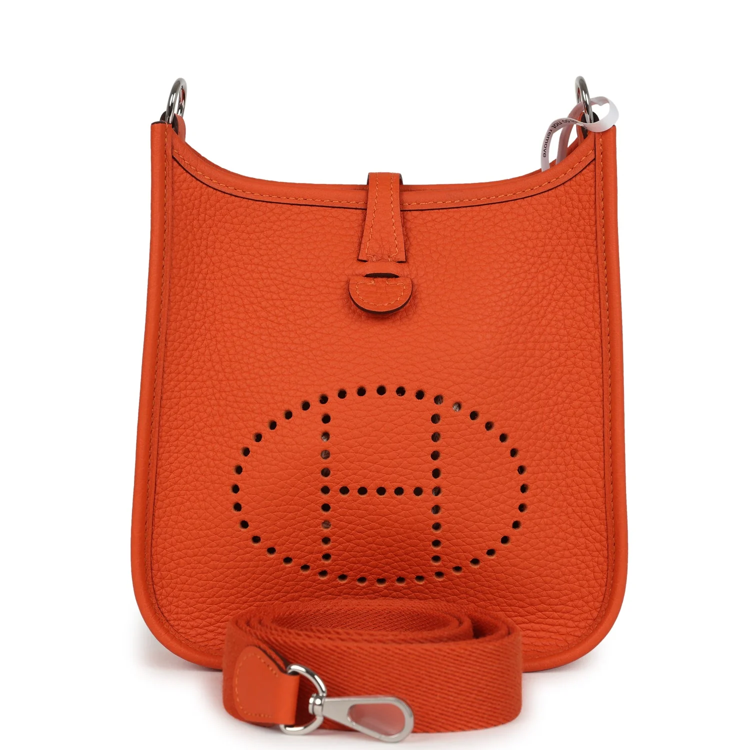 Hermes Evelyne TPM Feu Clemence Palladium Hardware