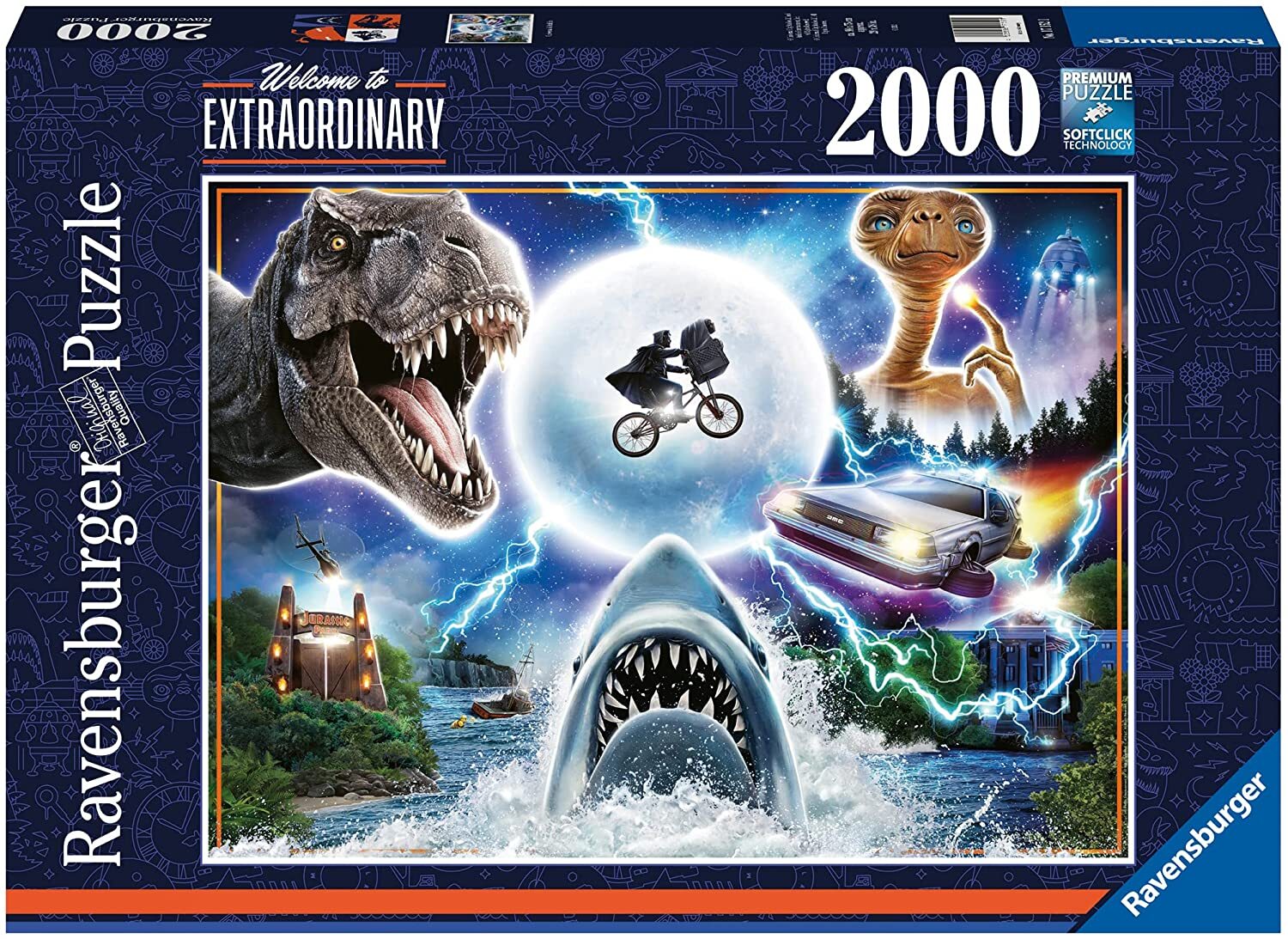 Universal Classic Movie Montage 2000 Piece Puzzle