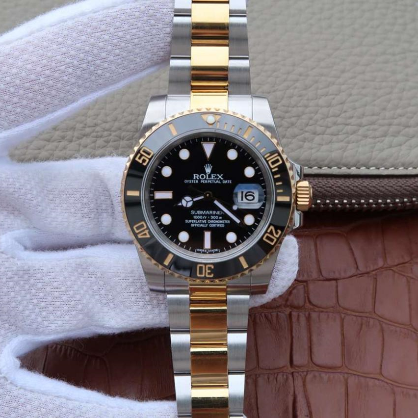 Submariner Date Two Tone Oyster Bracelet 41mm