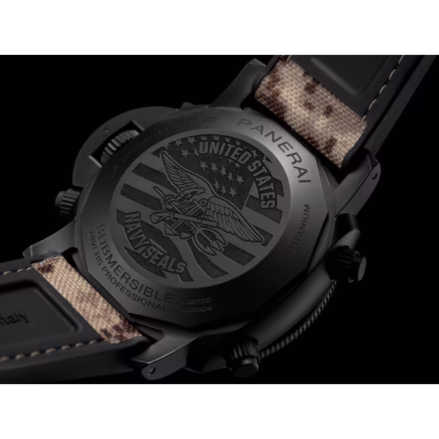 Submersible Chrono Navy SEALs Titanio