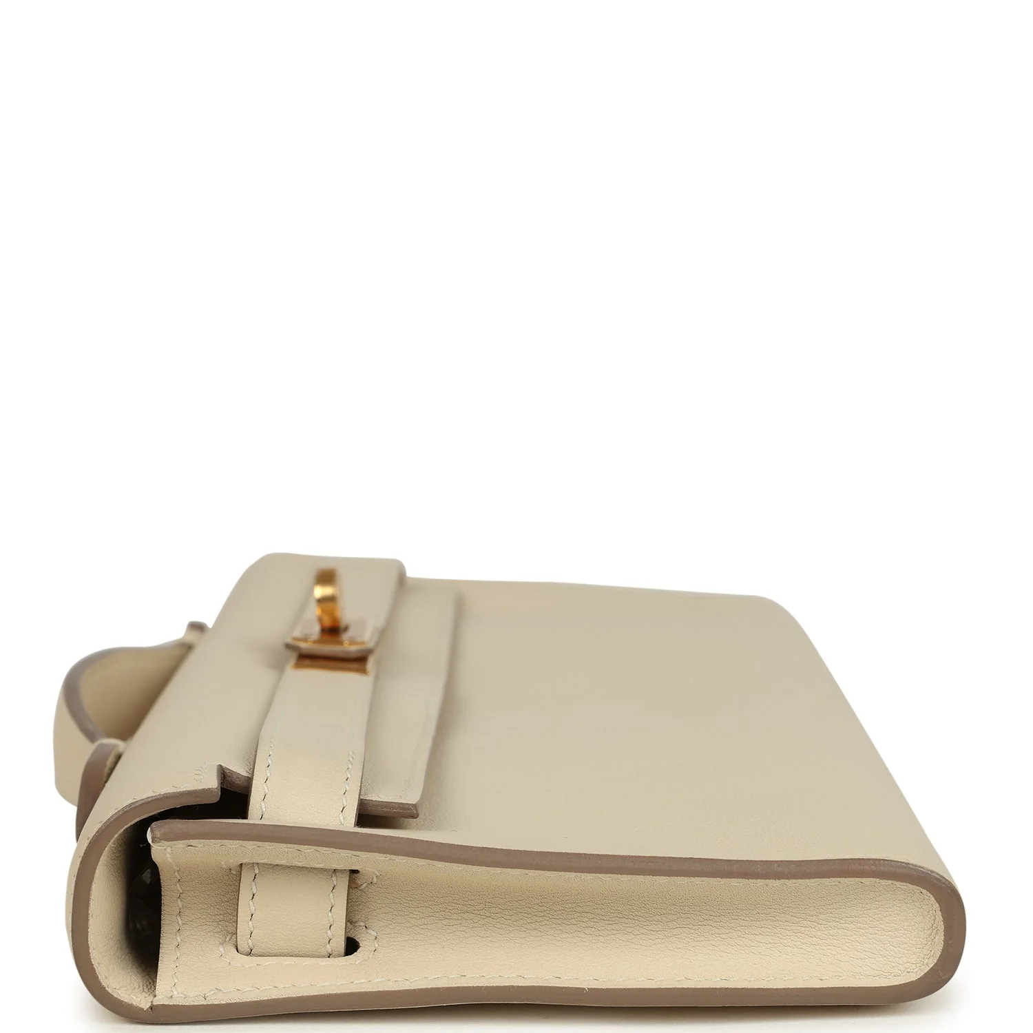 Hermes Kelly Cut Craie Swift Gold Hardware