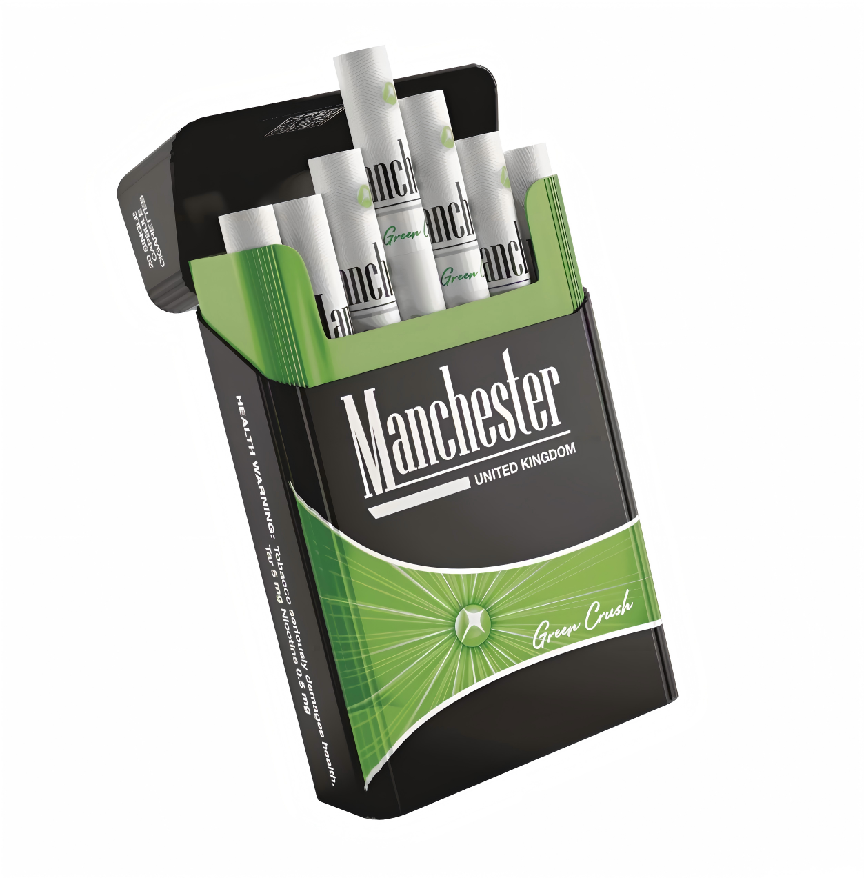 Manchester Green Crush 5mg Carton