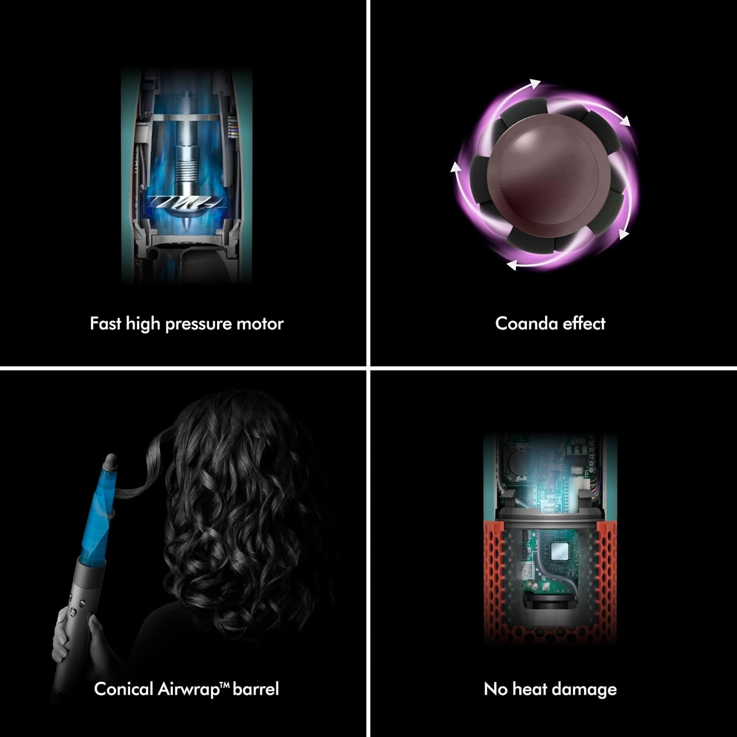 💥 Special offer💥Airwrap i.d.™ Multi-Styler, Allure Winner, Bluetooth Connected, No Heat Damage, 6-in-1 Versatility, Intelligent Hair Styler