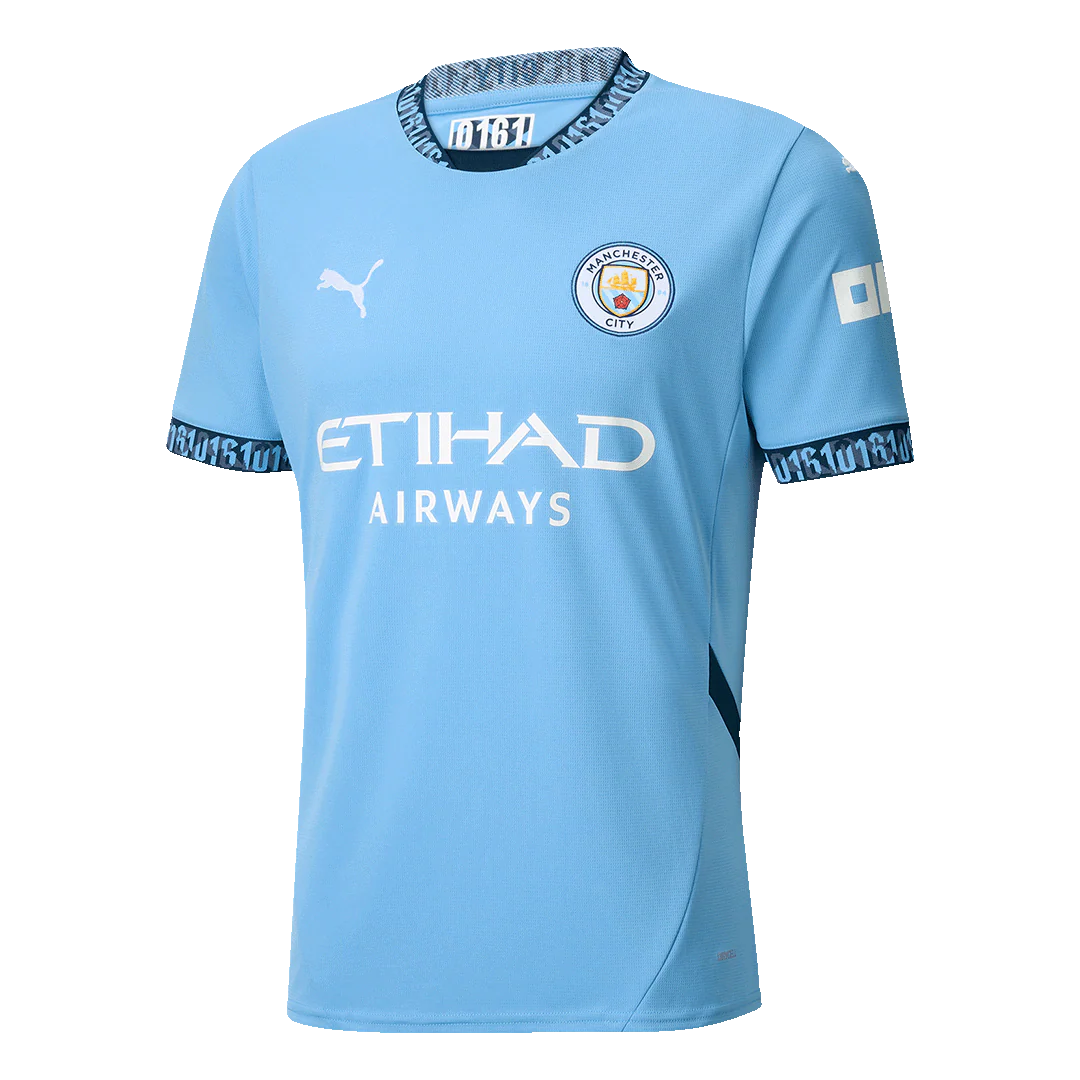 Manchester City Home Jersey 2024/2025 - White Blue