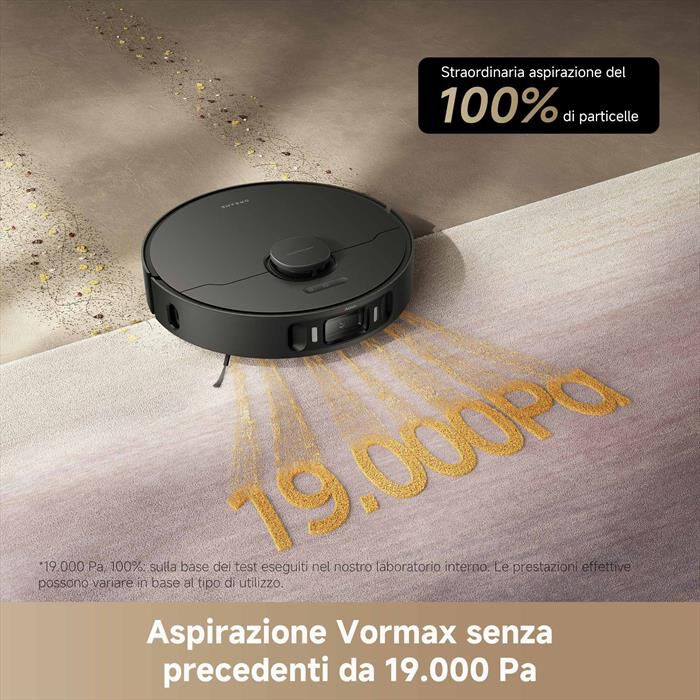 DREAME - Robot aspirapolvere lavapavimenti L40 VIM ULTRA AE-Nero