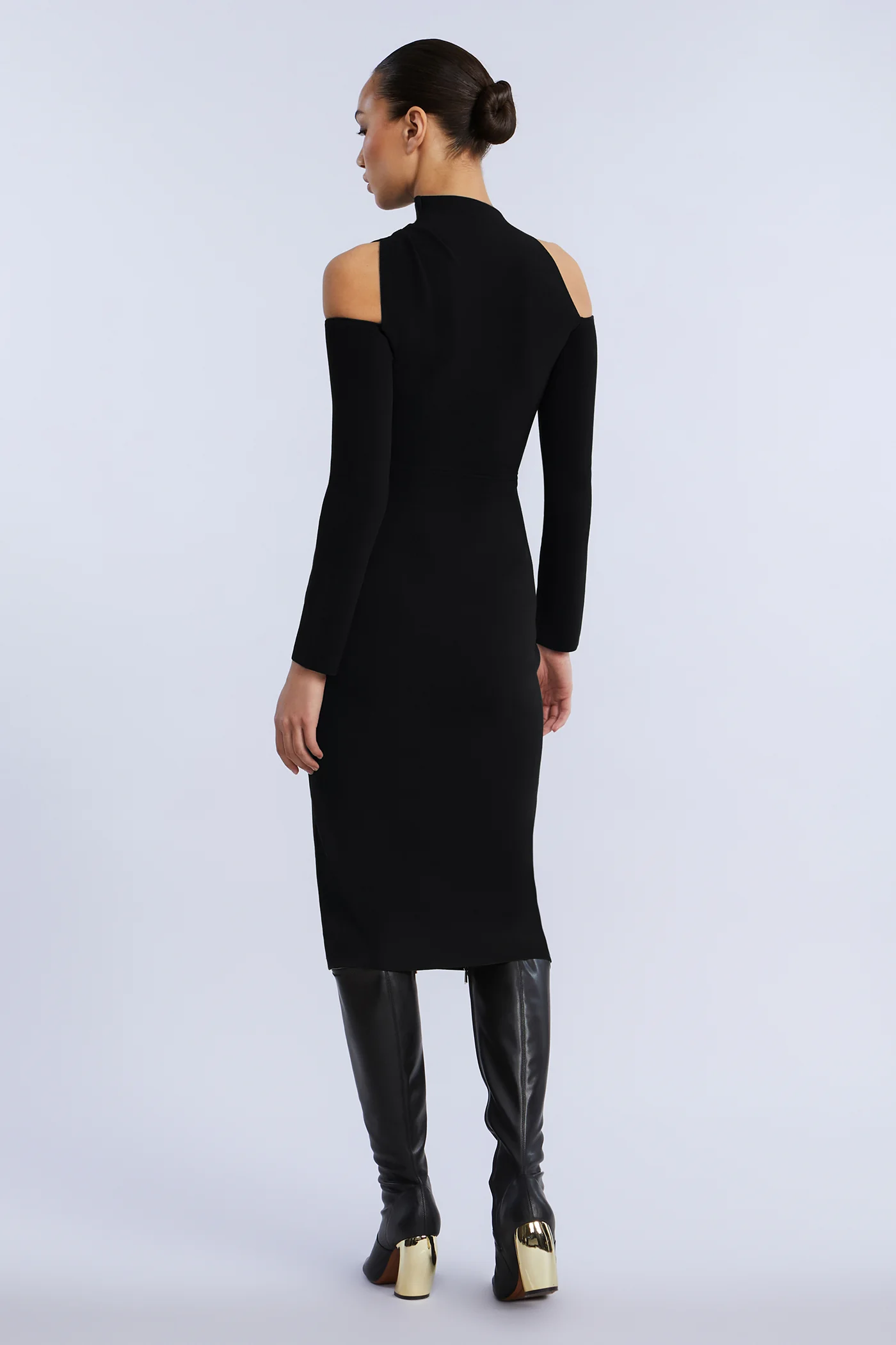 Cutout Cold Shoulder Dress