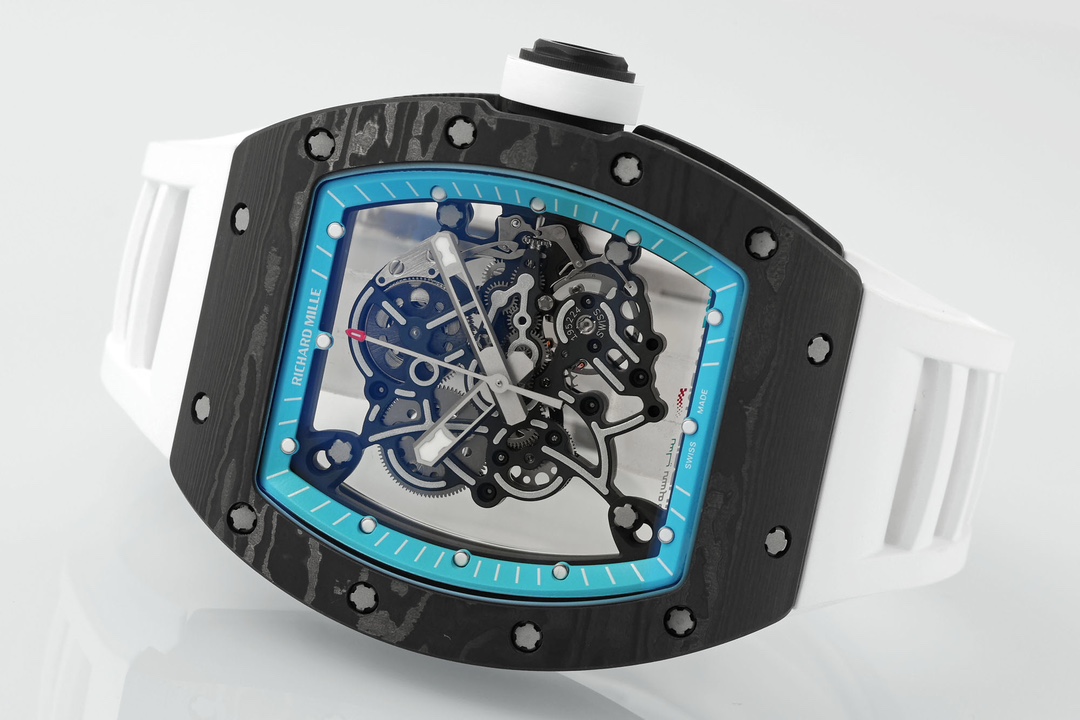 Richard Miller RM 055 RMUL2 NTPT Carbon Fiber Blue