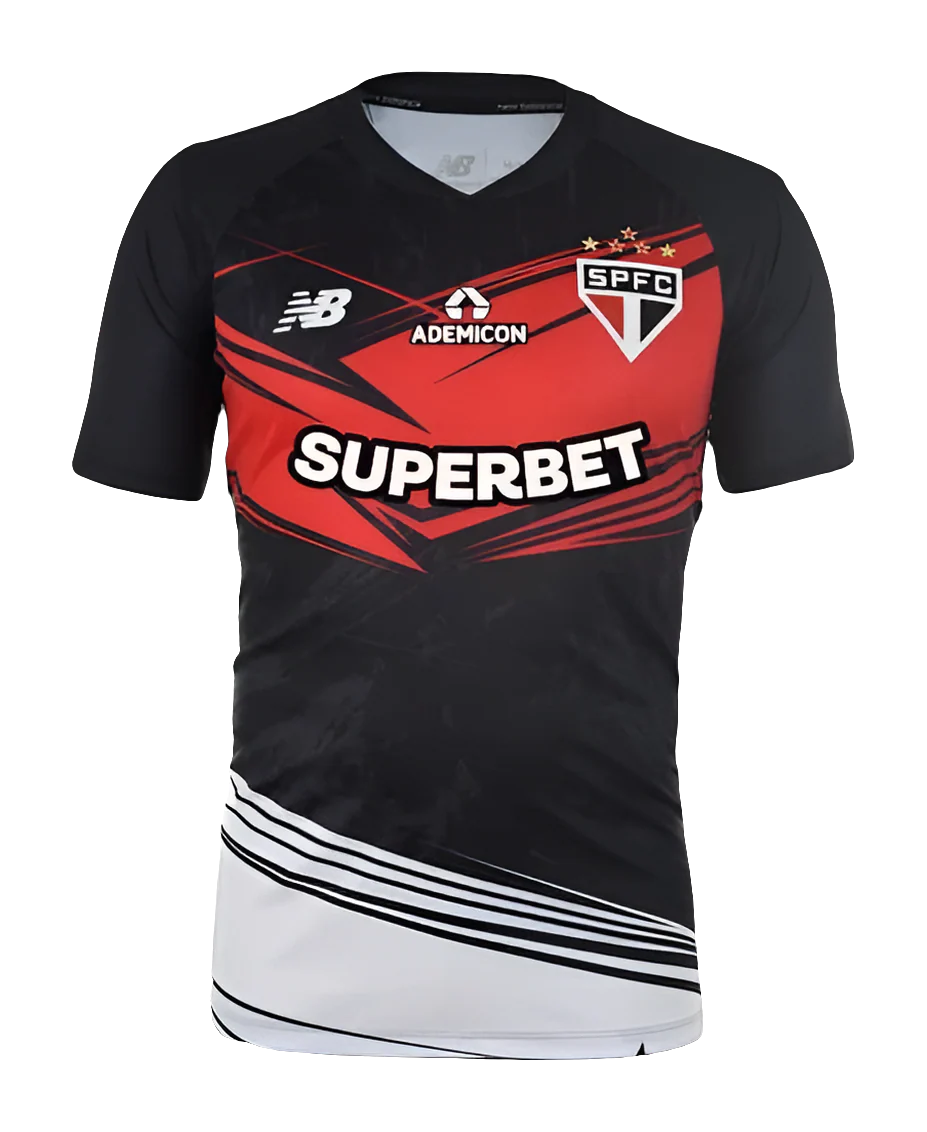 Sao Paulo 25/26 Goalkeeper Jersey - Black - Fan Version