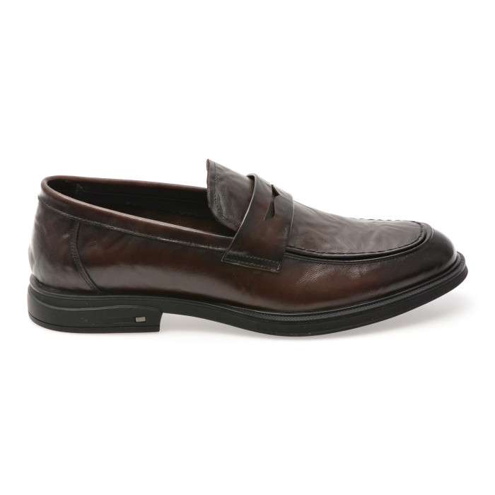 Mocasini eleganti GRYXX maro, 98219, din piele naturala