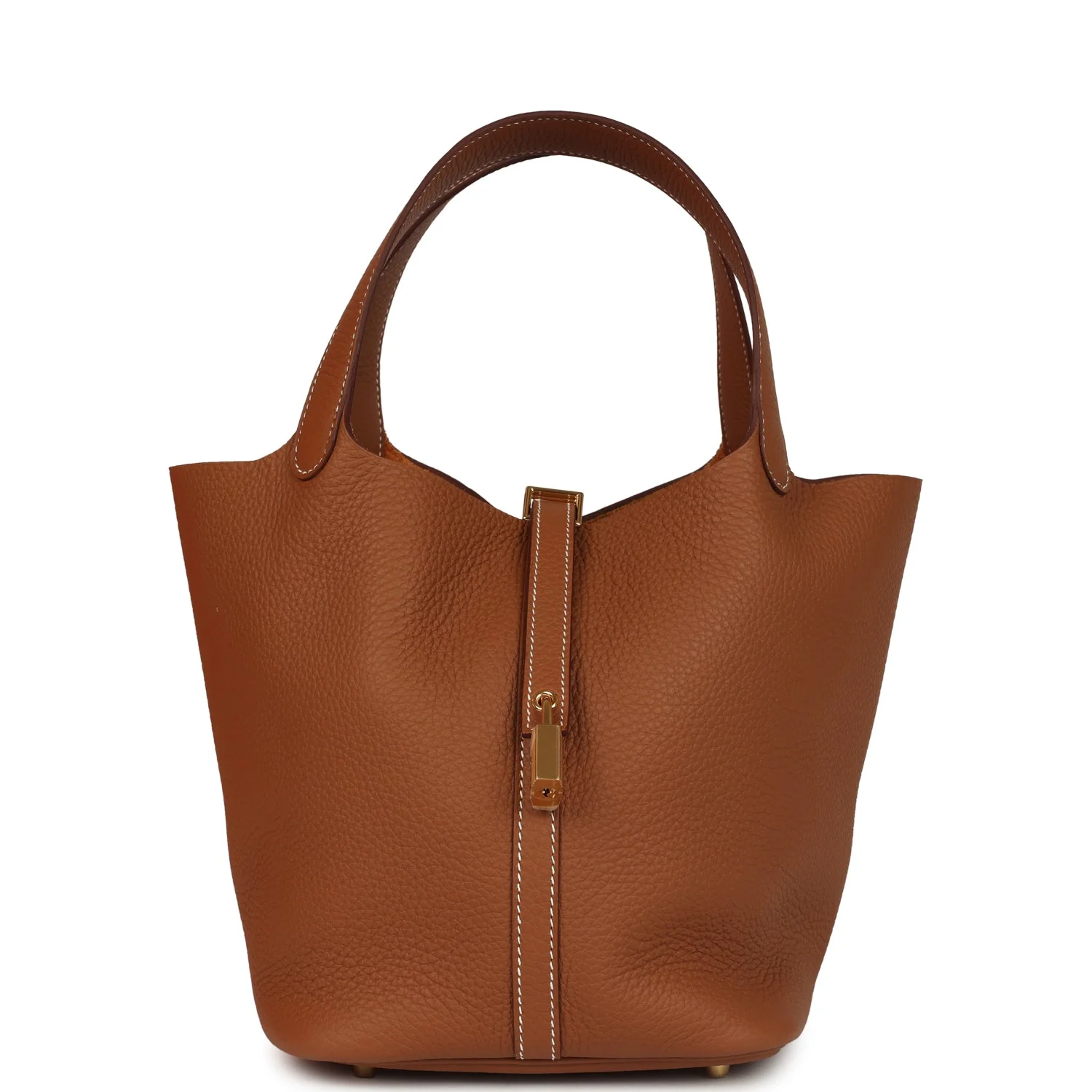 Hermes Picotin Lock 22 Gold Clemence Gold Hardware