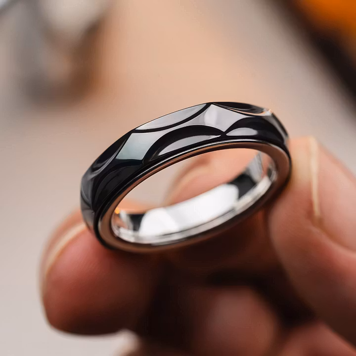 01EDC Star Ring Fidget Ring