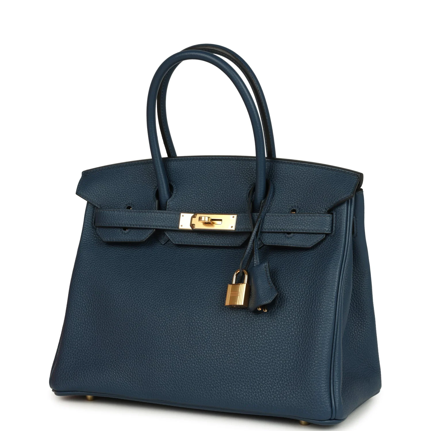 Hermes Birkin 30 Bleu de Prusse Togo Gold Hardware