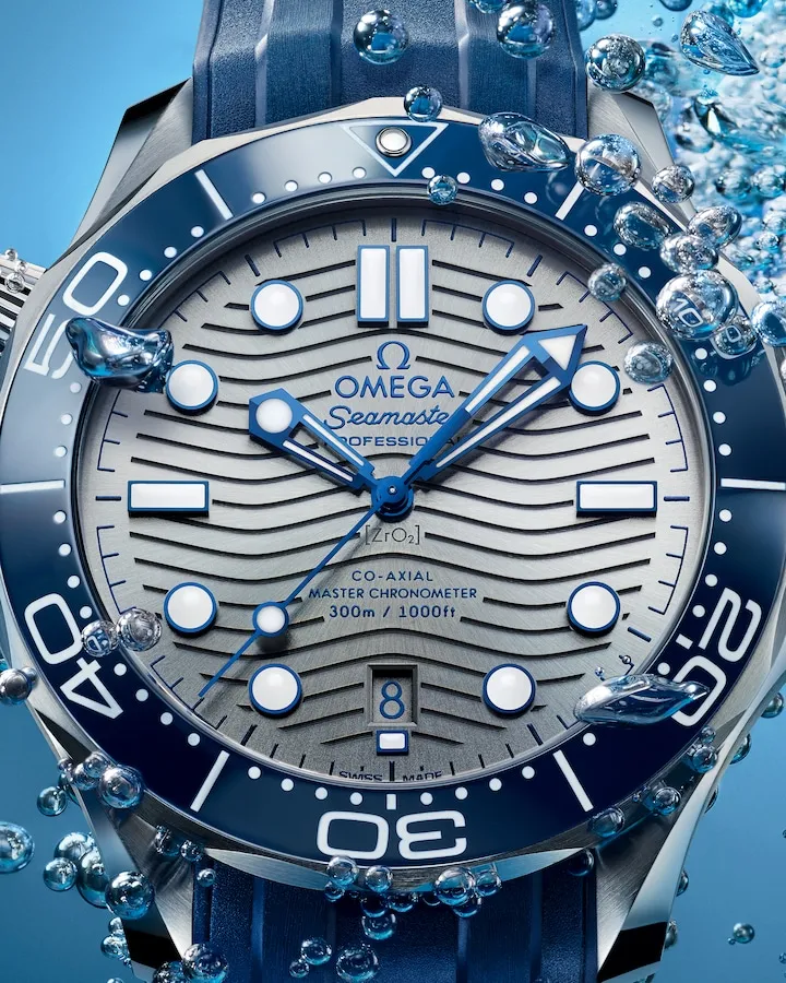SEAMASTERDIVER 300M42 MM, STEEL ON RUBBER STRAP
