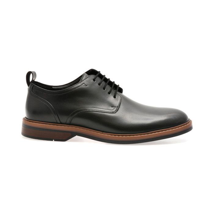 Pantofi eleganti CLARKS negri, ALDWIN LACE, din piele naturala