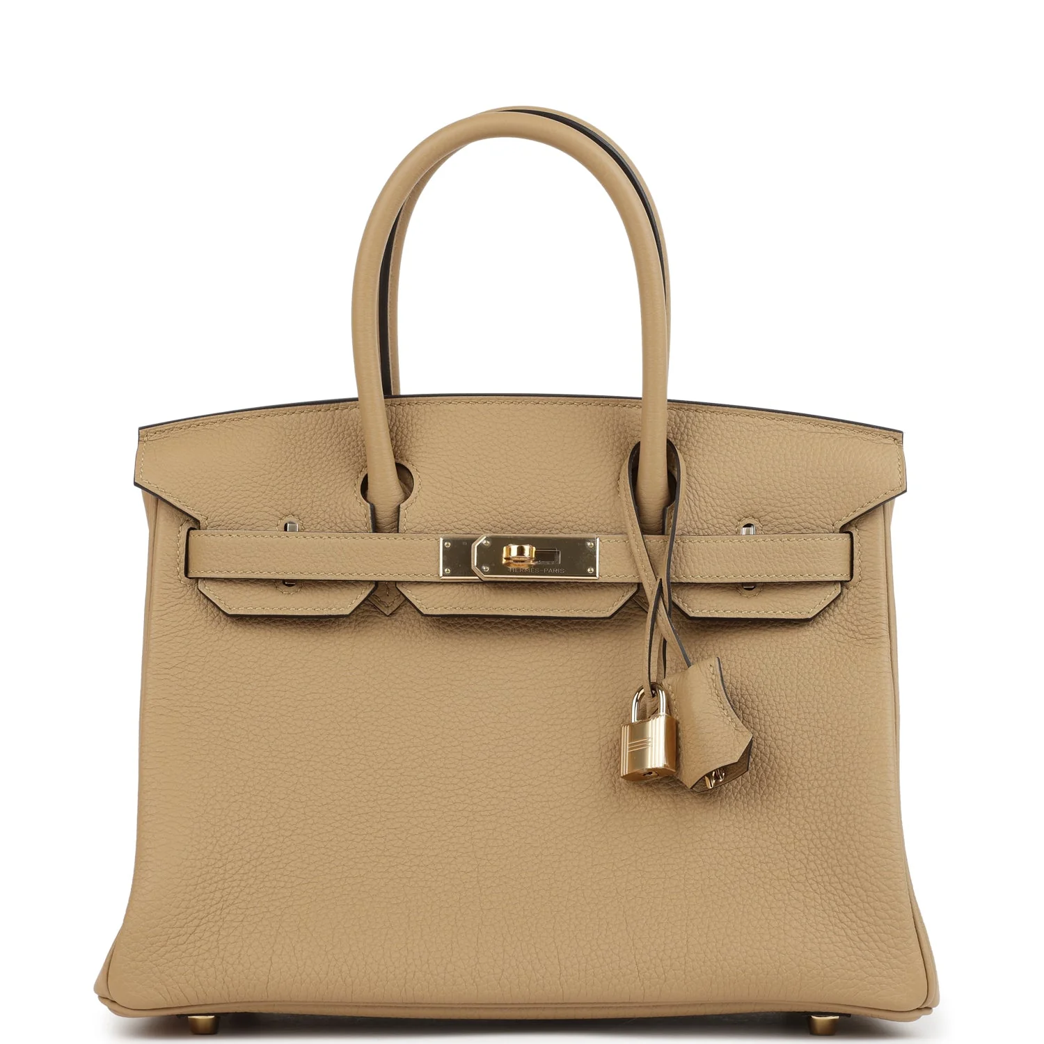 Hermes Birkin 30 Poussiere Togo Permabrass Hardware