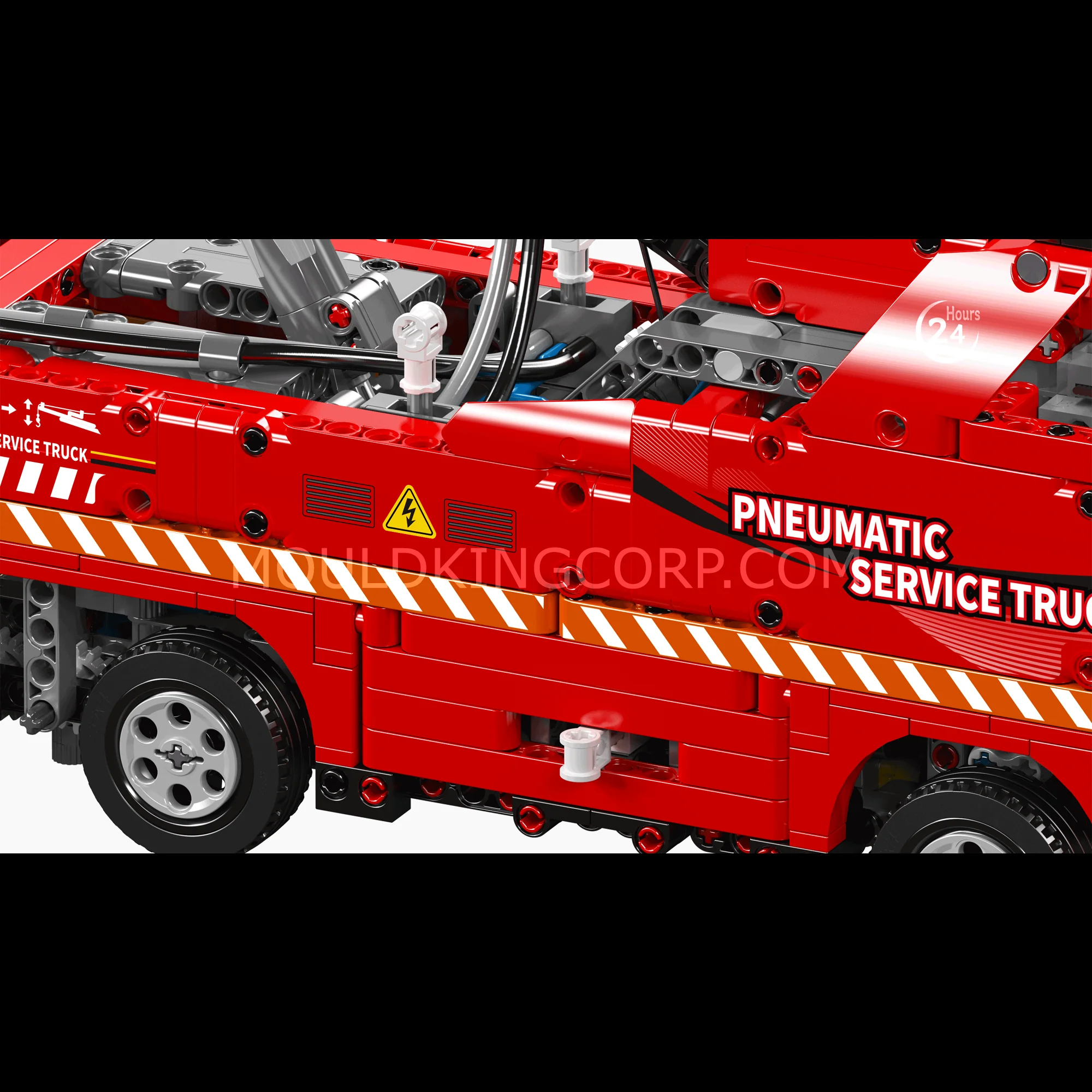 Mould King 19017 Scania Pneumatic Rescue Truck Building Set | 1,653 Pcs