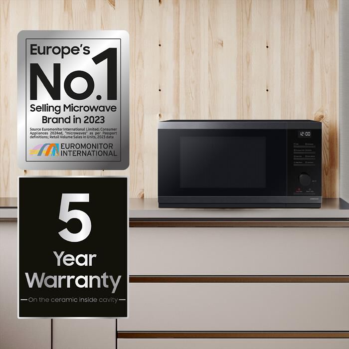 SAMSUNG - Forno microonde MG23DG4524CGE1-Nero