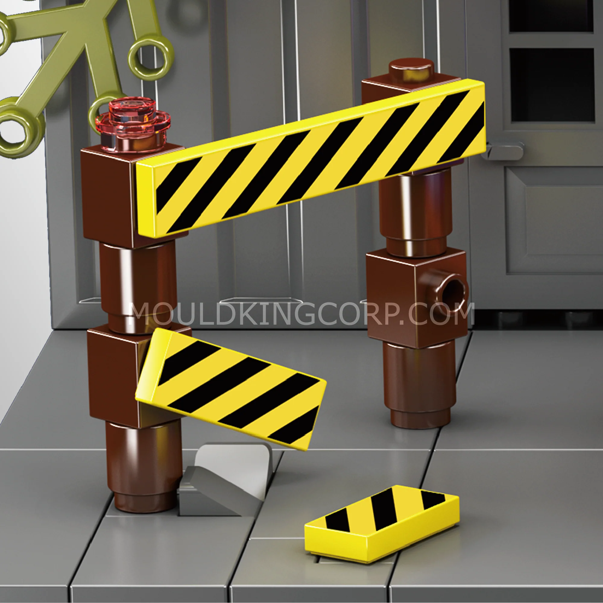 Mould King 24063 Wasteland Street Supercar Scene Building Set | 601 Pcs