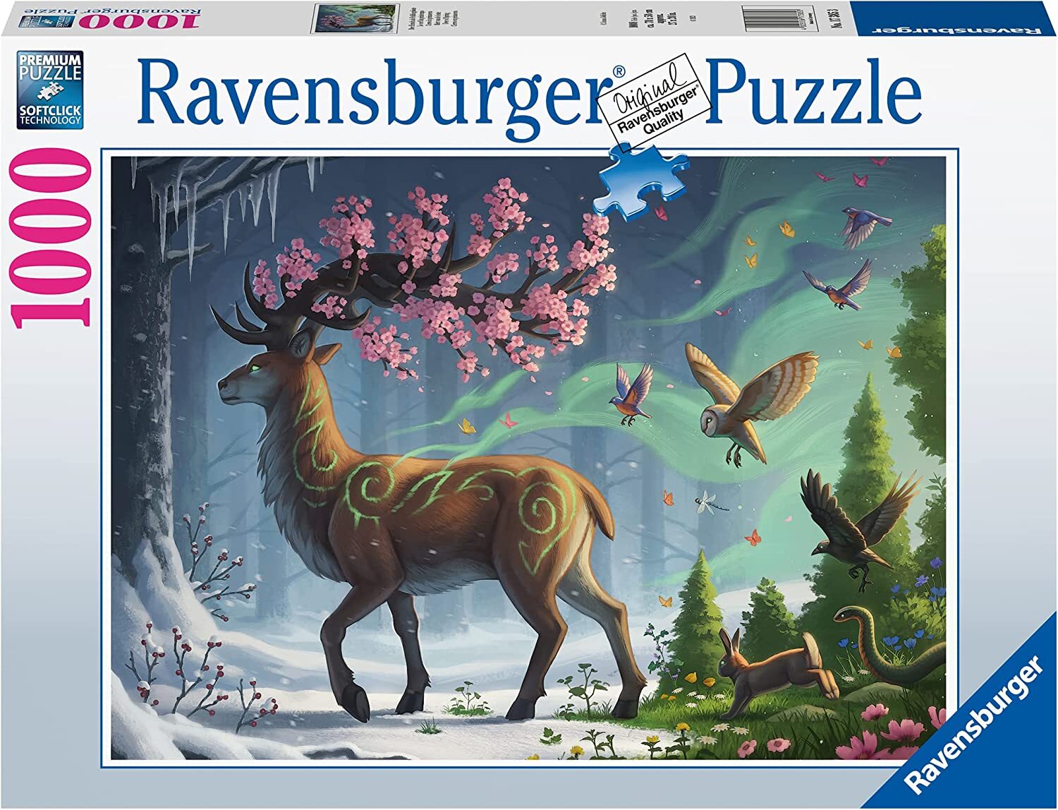 The Deer as the Harbinger of Spring 1000 Piece Puzzle