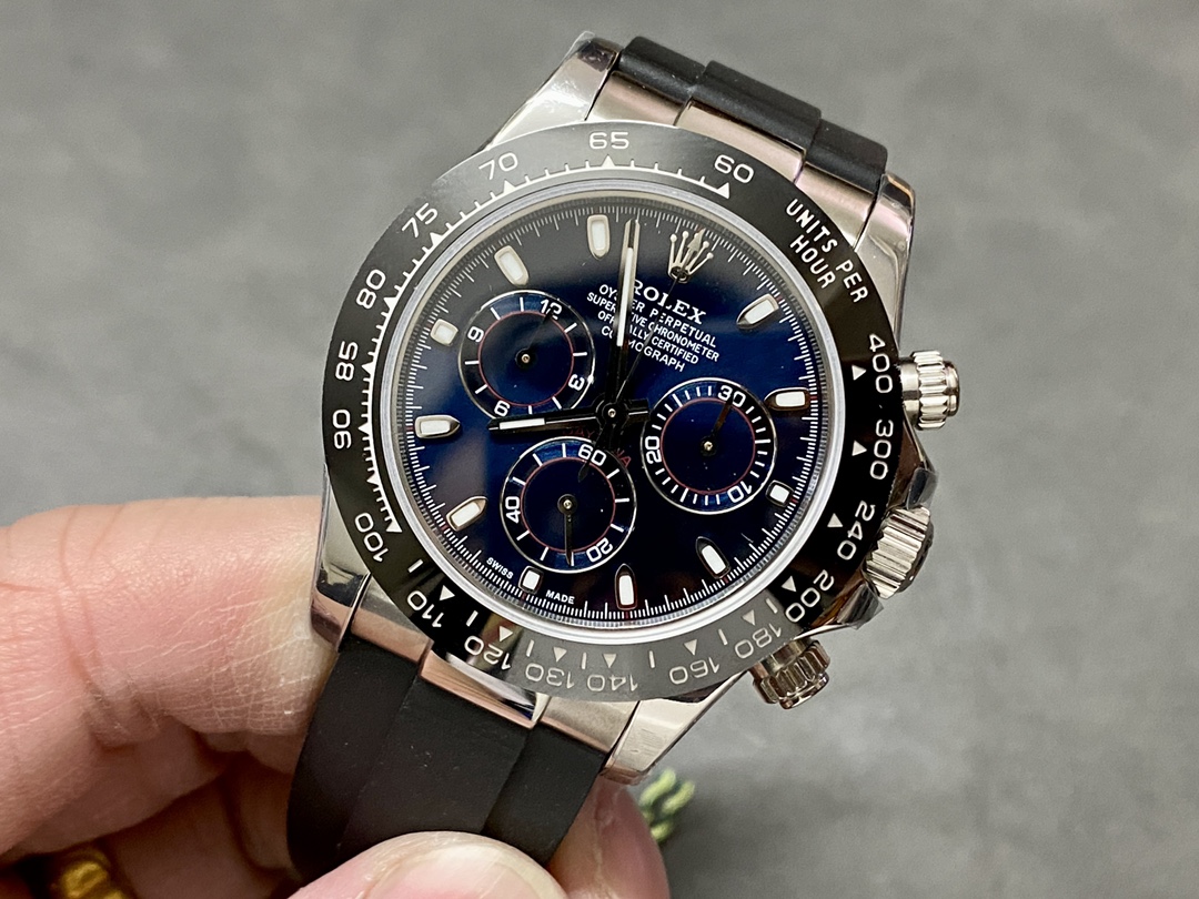 Rolex Daytona Cosmograph 116519 Blue Dial 40mm Mens Replica Watch