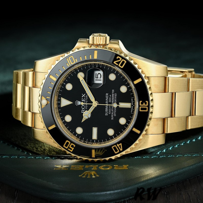 Rolex Submariner Date 116618LN Black Dial 40mm Mens Replica Watch