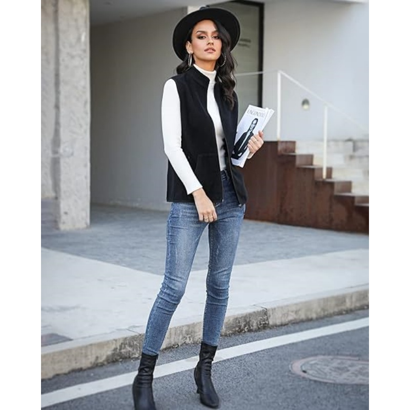 Women's 6-Pocket Fleece Vest