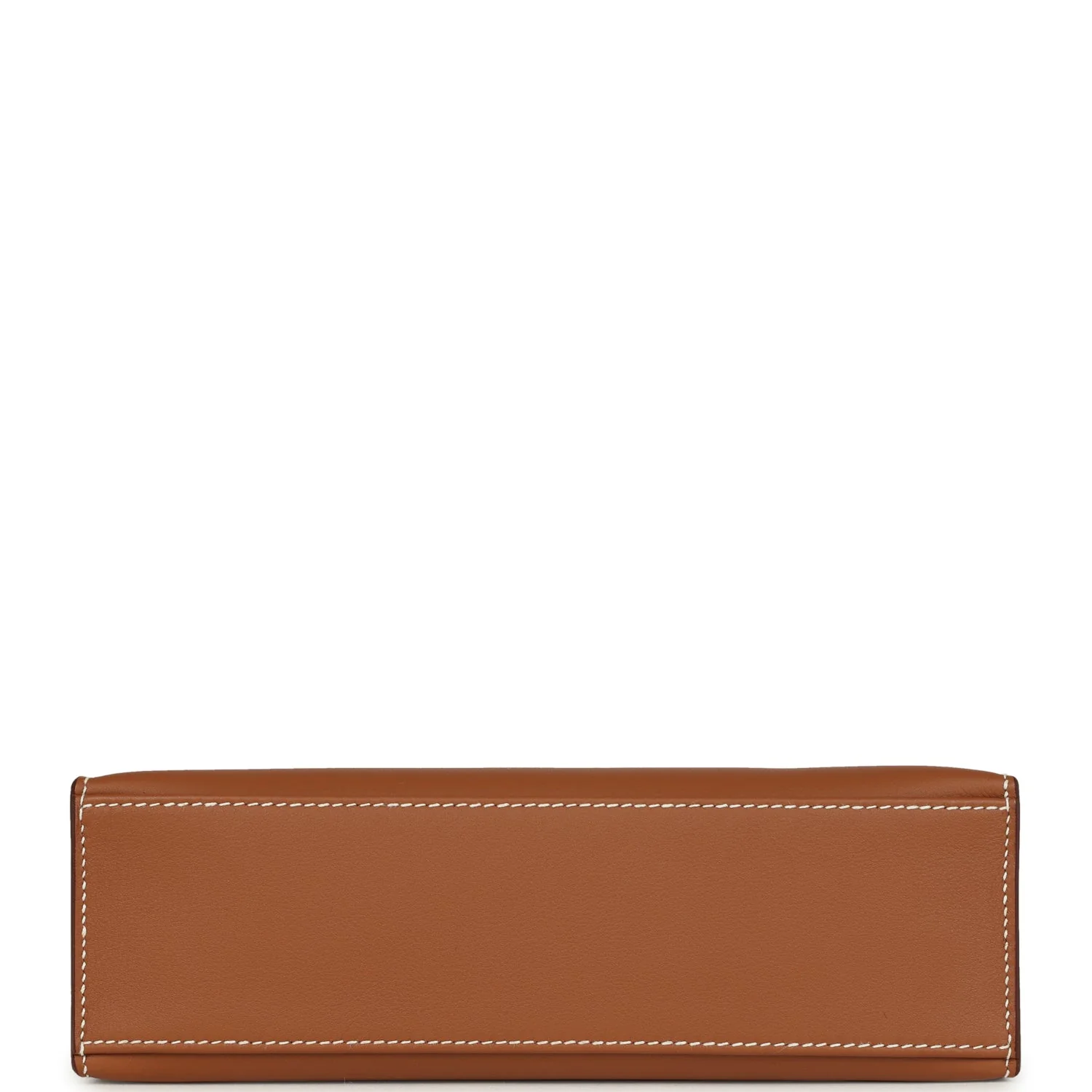 Hermes Kelly Pochette Gold Swift Palladium Hardware